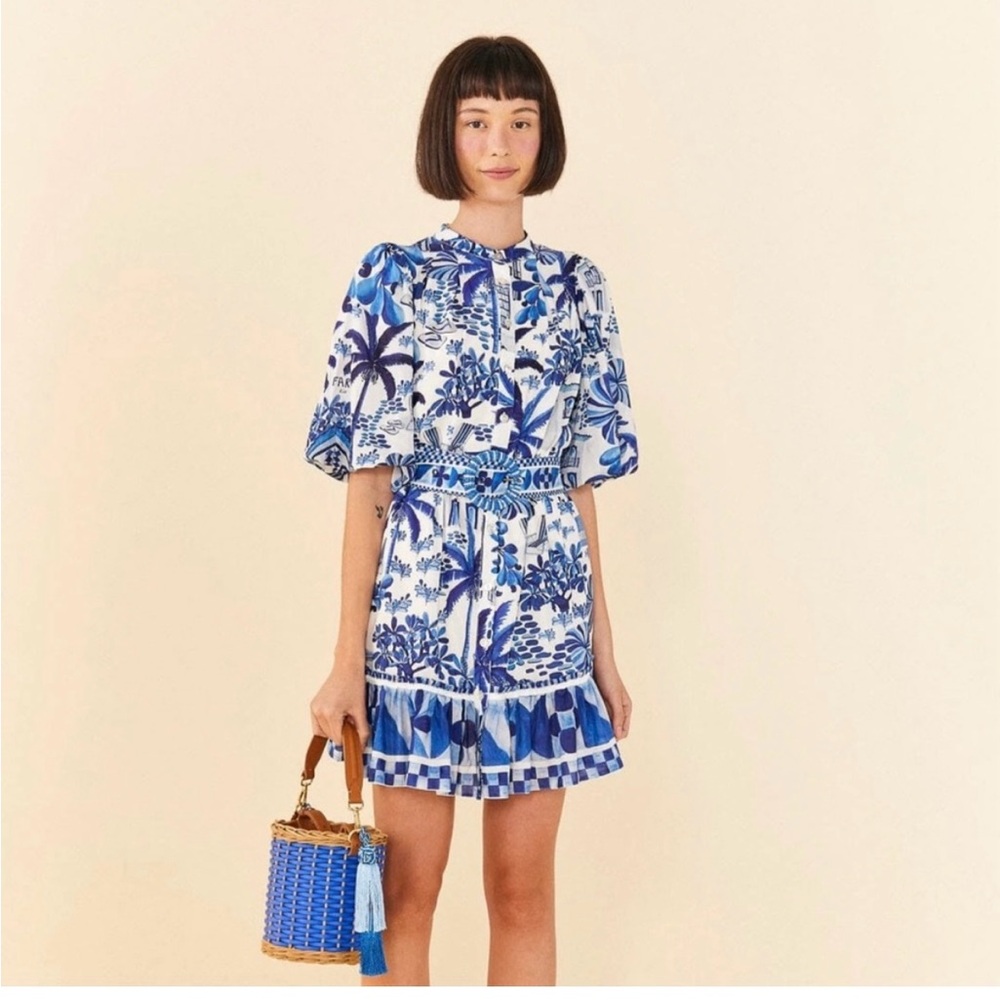 FARM RIO, SWEET RIO MINI DRESS